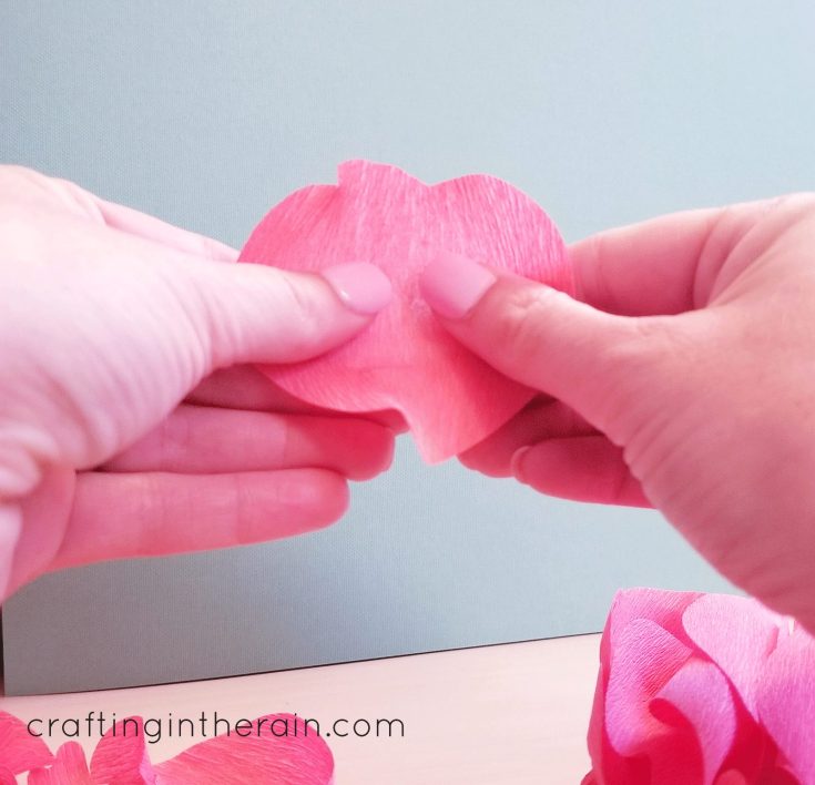 Crepe Paper Peony Tutorial Crafting In The Rain