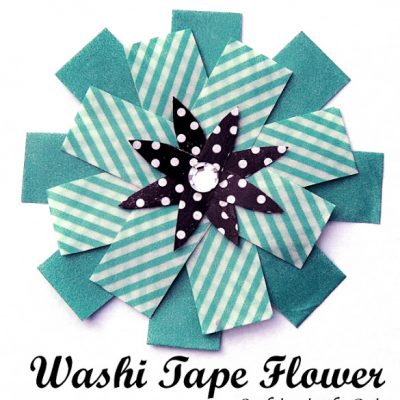 Washi Tape Flower