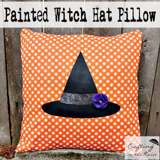 diy witch hat pillow