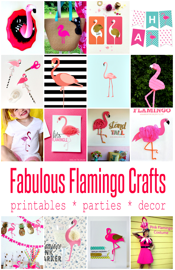 Cute Flamingo Crafts and Projects | Crafting in the Rain Cute Flamingo Crafts and Projects | Crafting in the Rain