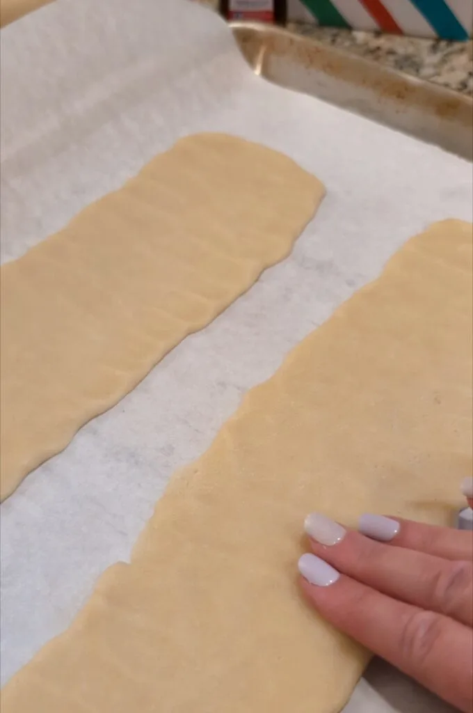 almond bar cookie shape