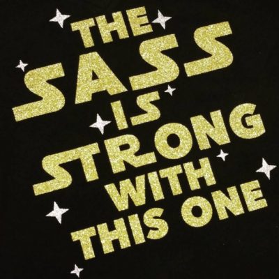 Glitter Star Wars Shirt