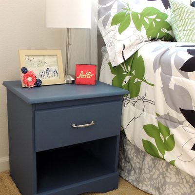 How to Paint a Laminate Nightstand
