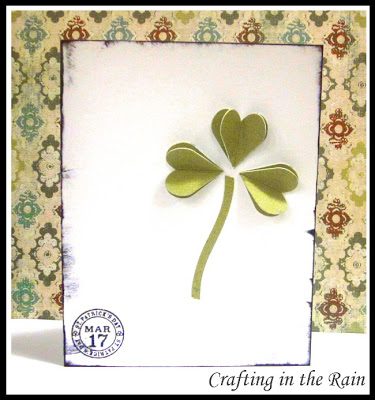 Easy Shamrock Card
