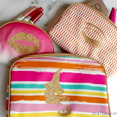 How to Decorate Makeup Bags with Vinyl