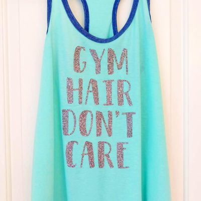 Cute DIY Exercise Tank