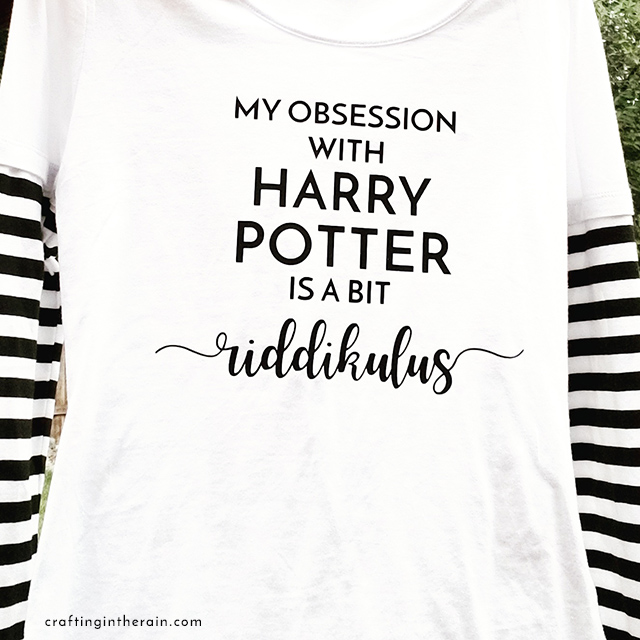 Download Harry Potter Obsession Shirt | Crafting in the Rain