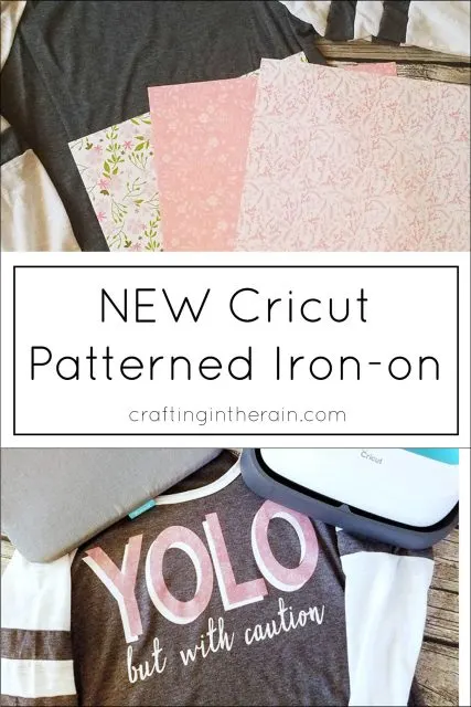 How to Use Cricut Patterned Iron On - Over the Big Moon