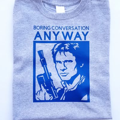 Cricut Star Wars Quote Shirts