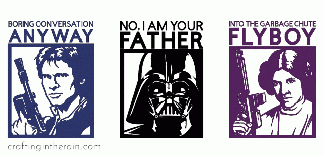 Download Cricut Star Wars Quote Shirts Crafting In The Rain