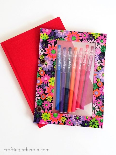 Diy clear plastic pencil pouch