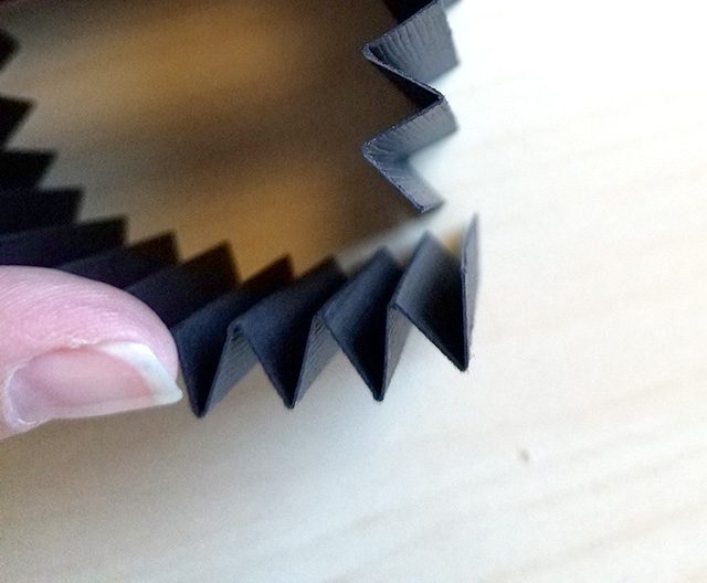 glue paper rosette