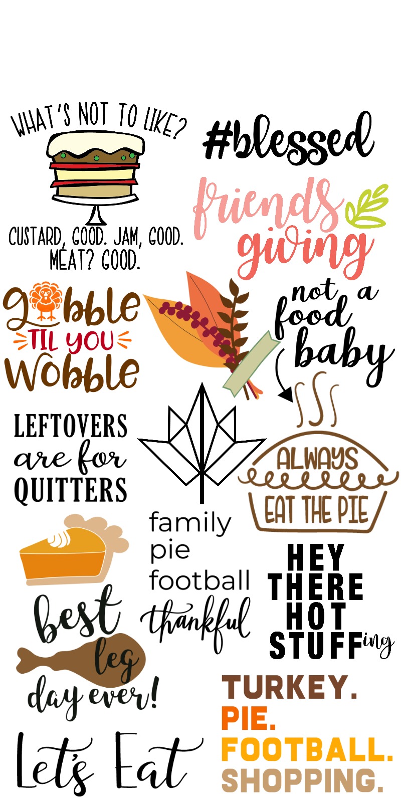 Download Let S Eat Thanksgiving Svg Crafting In The Rain PSD Mockup Templates