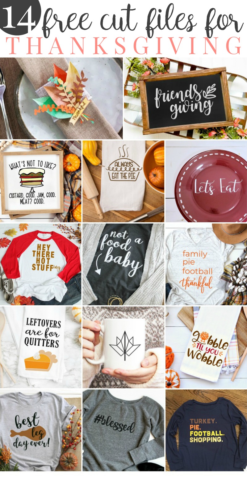 Download Let's Eat Thanksgiving SVG - Crafting in the Rain