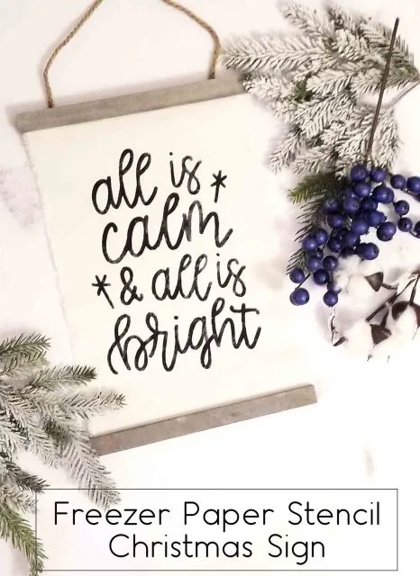 all-is-calm-christmas-sign