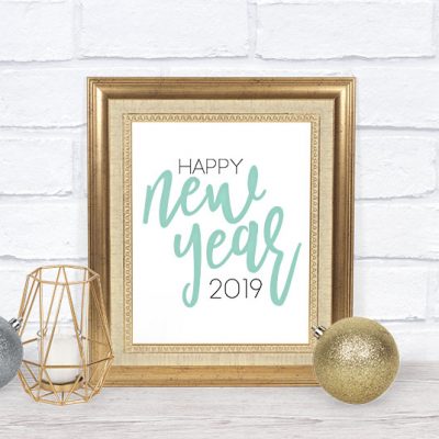 Happy New Year 2019 SVG