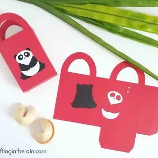 Panda Gift Box Cricut
