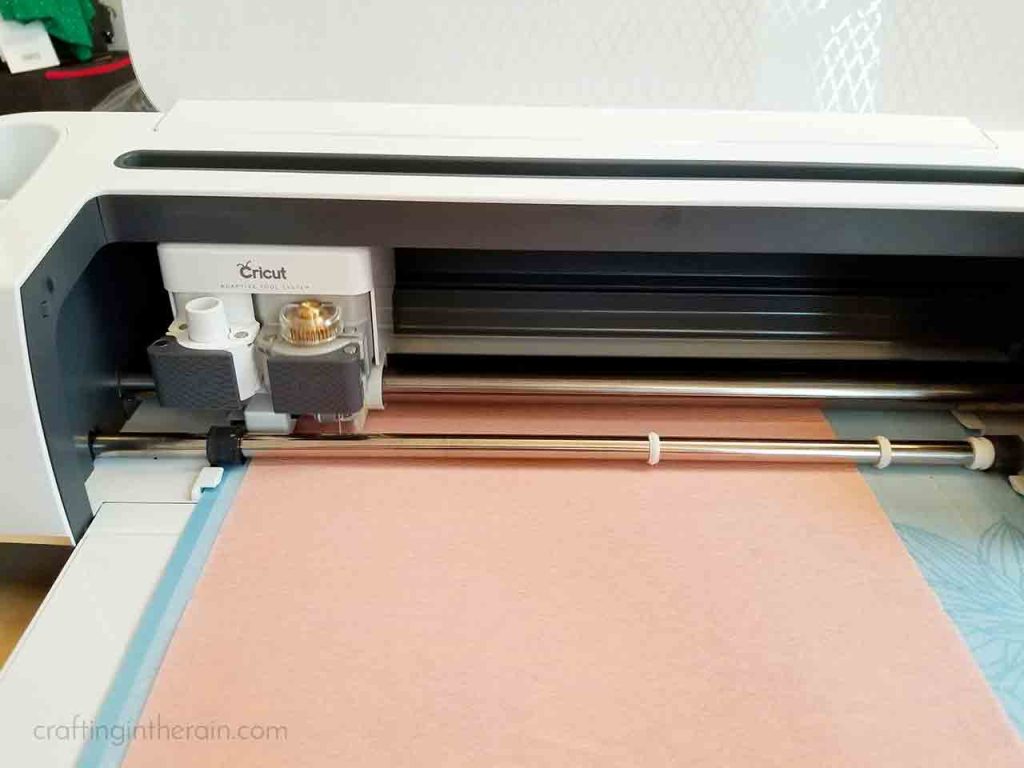 Cricut cutting crepe paper