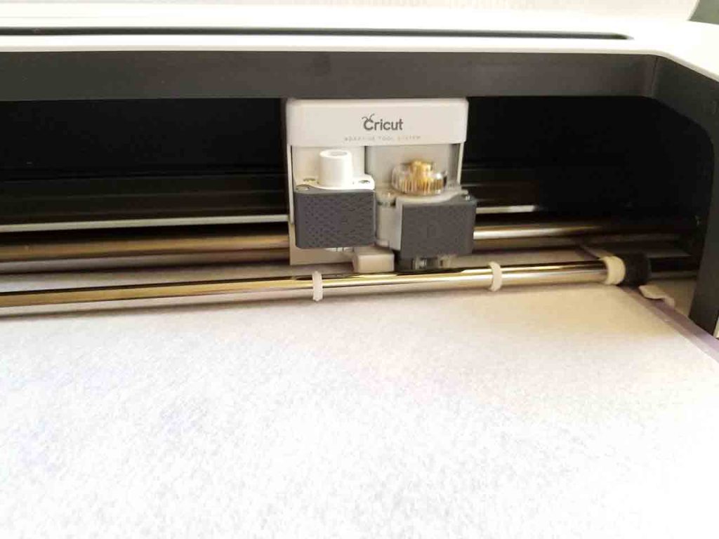 Cricut Maker cutting felt
