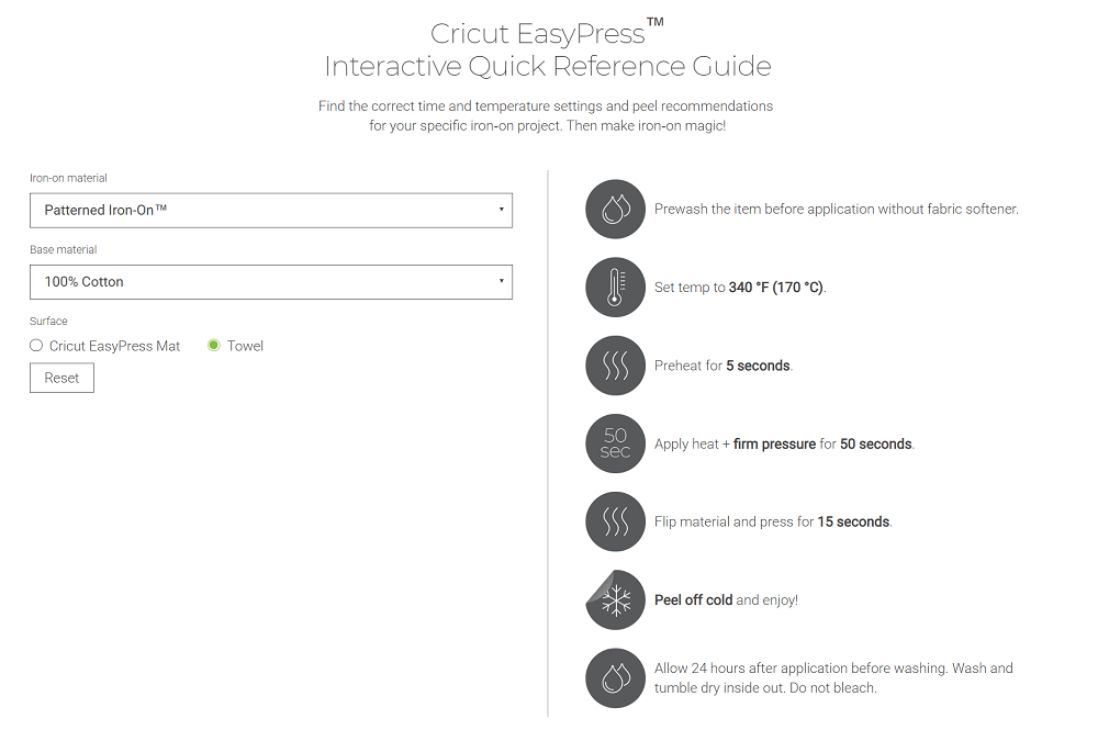 All About the EasyPress + Free Heat Settings Chart! - Hey, Let's