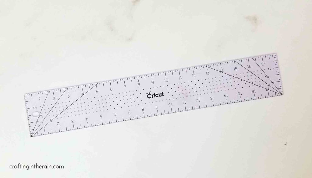 Cricut acrylic ruler
