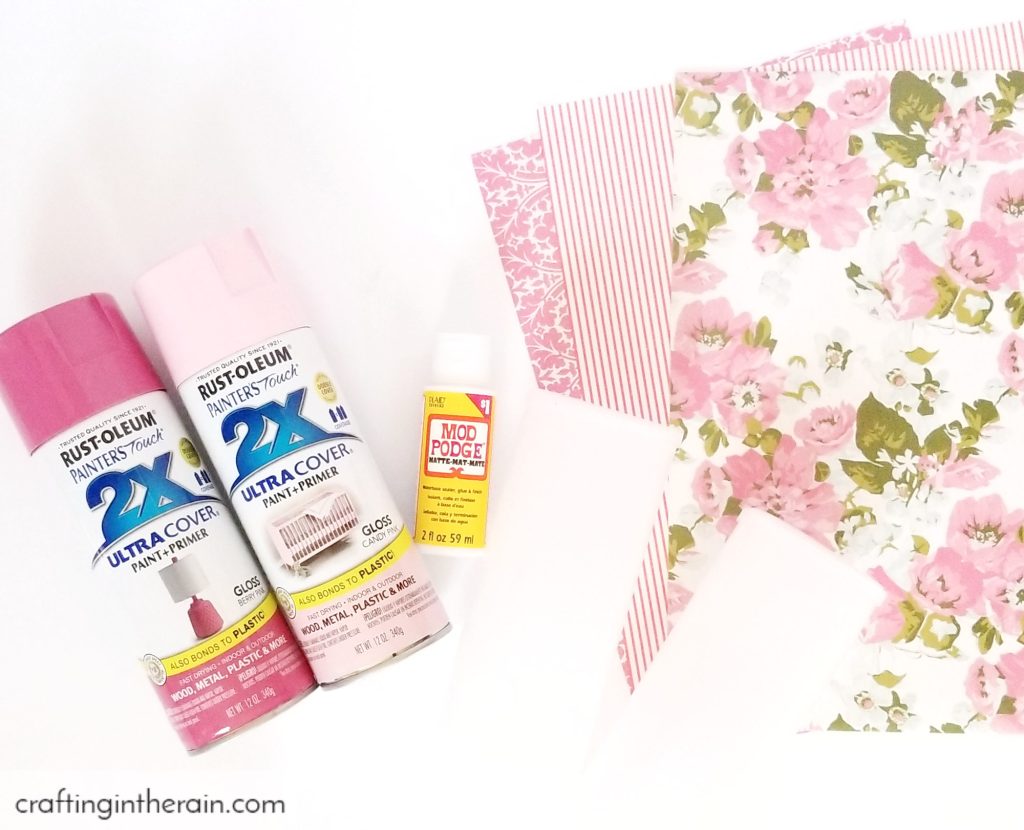 Decoupage washi paper