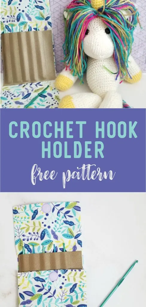 Free crochet hook pouch pattern