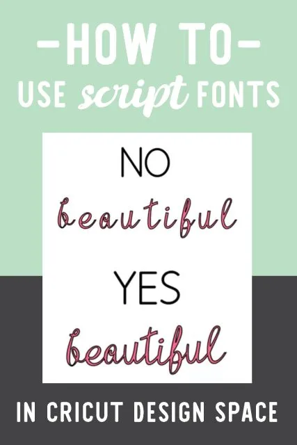 Script fonts in Design Space