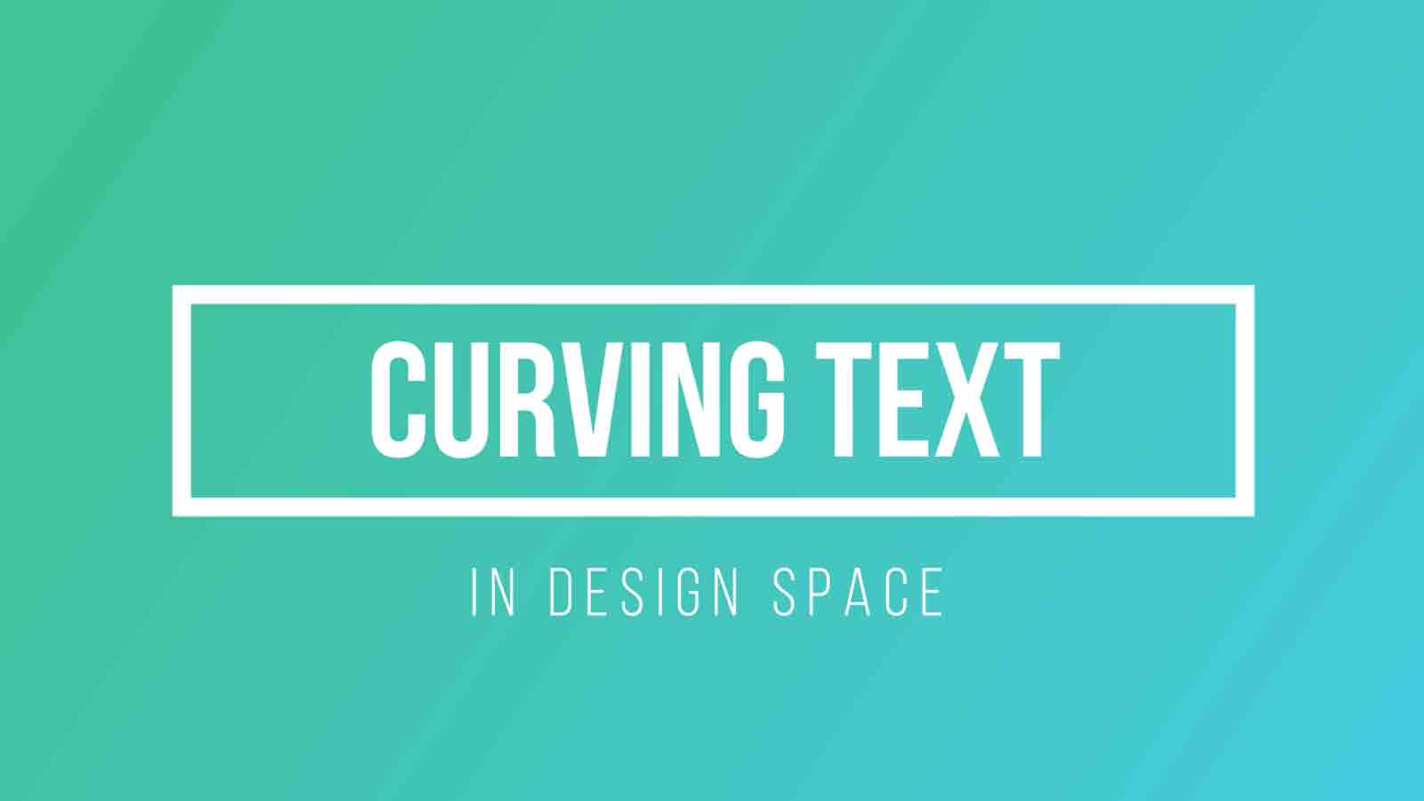 How to Curve Text in Design Space