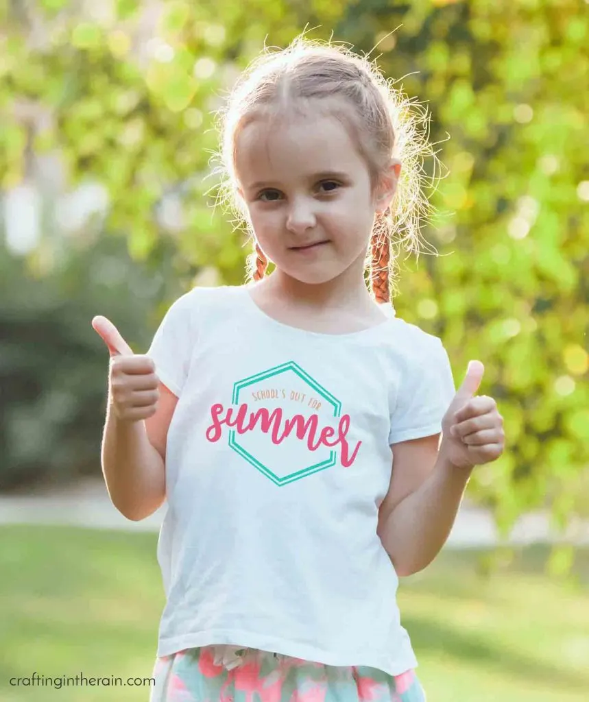 Schools out for summer diy shirt