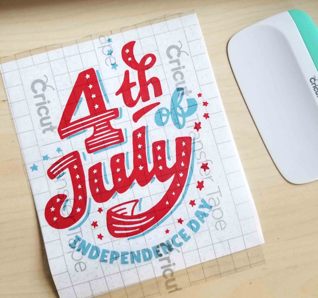 Cricut make it now 4th of July project