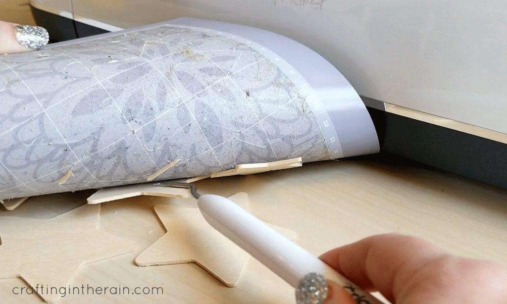 How to cut Cricut basswood