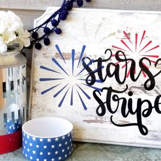 stars and stripes sign