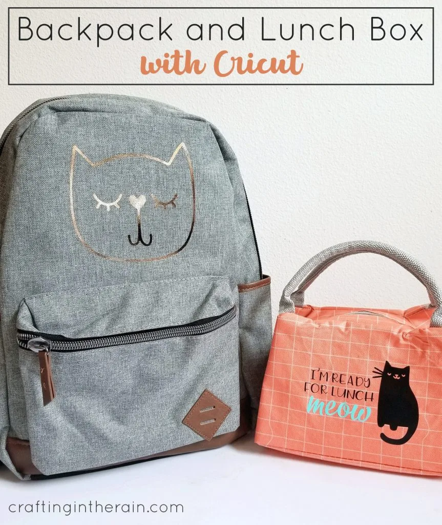 Back to School Book Bag with Cricut Infusible Ink - Giggles Galore