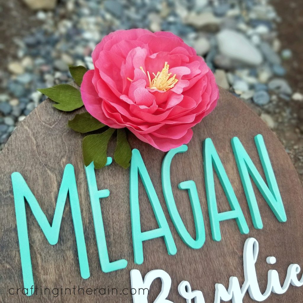 how to make crepe paper peony