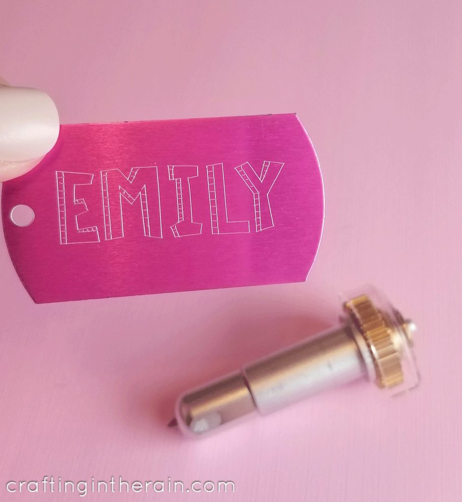 How to engrave with Cricut