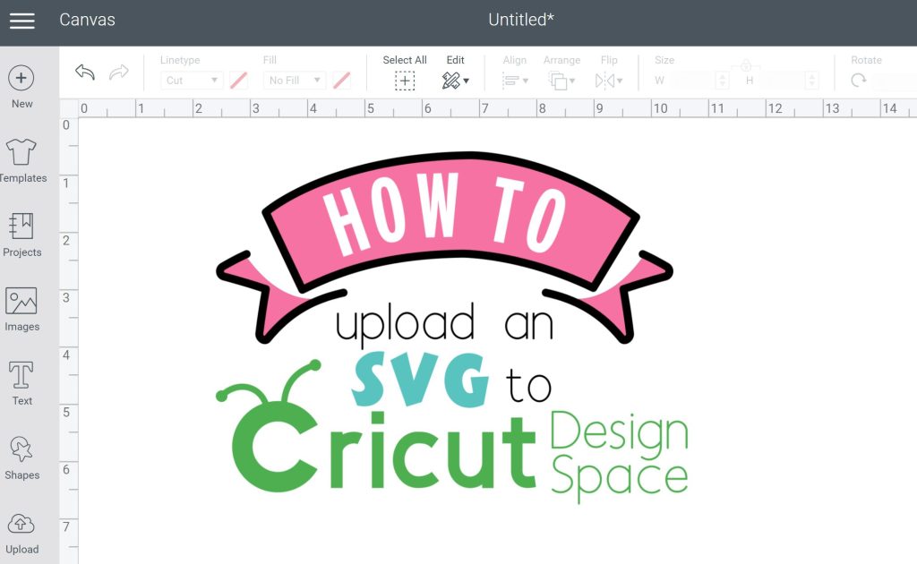 Download Upload SVGs to Design Space - Crafting in the Rain