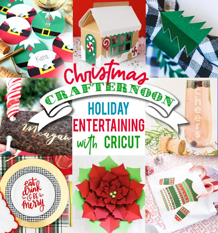 Cricut holiday table ideas