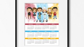 Free 2020 Printable Calendars Crafting In The Rain