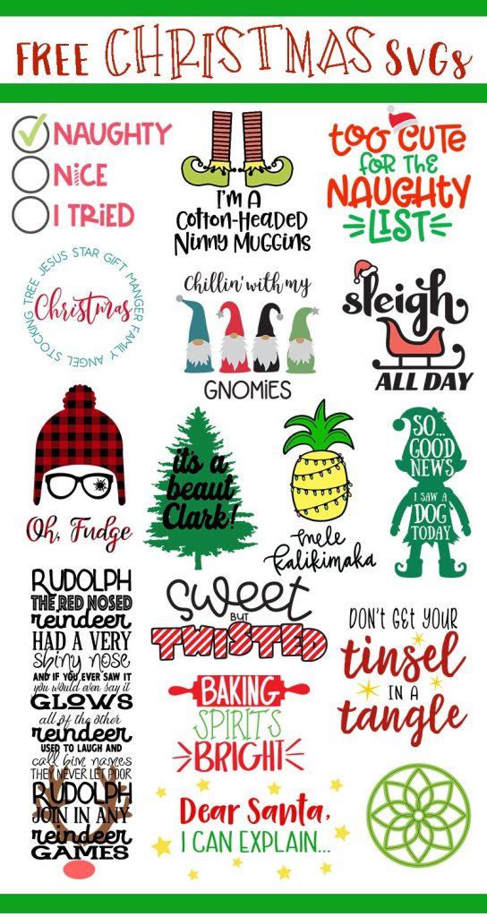 Download Christmas Round Sign SVG - Crafting in the Rain