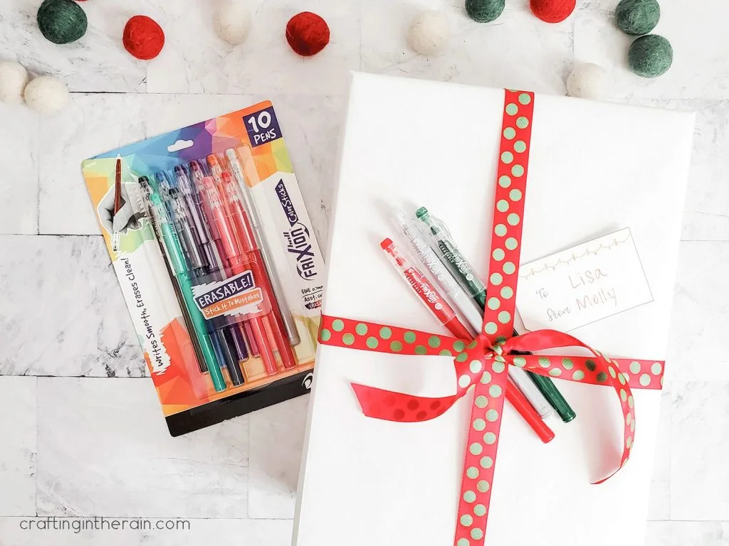 Give pens as a gift