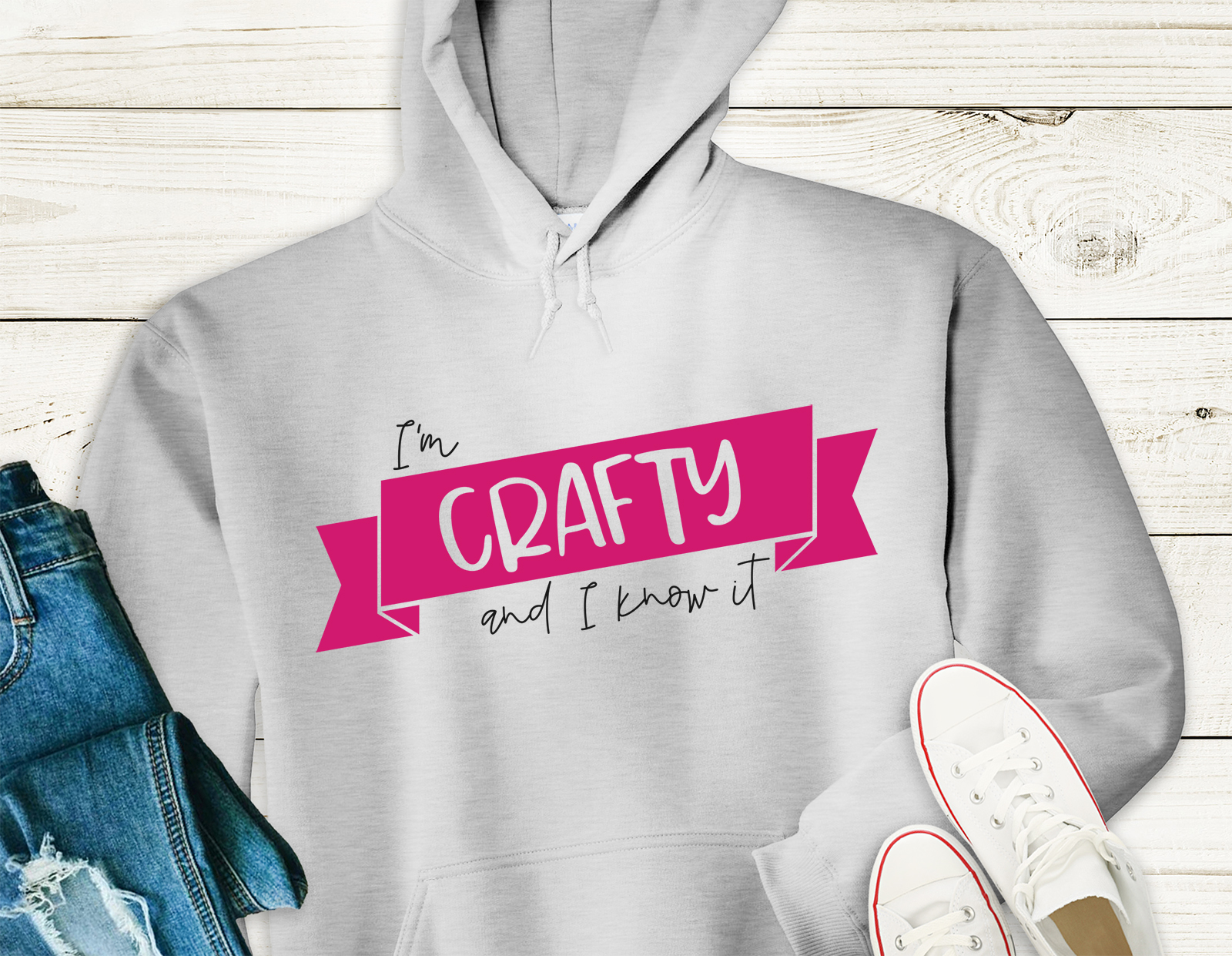 I’m Crafty and I Know It SVG