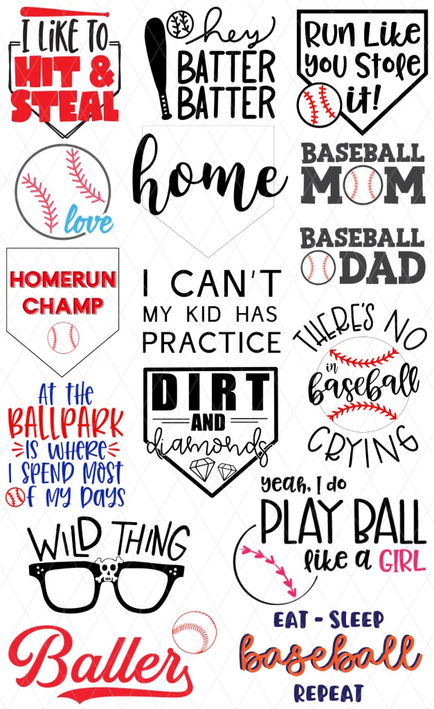 FREE Baseball SVG files - Homerun Champ Shirt - seeLINDSAY