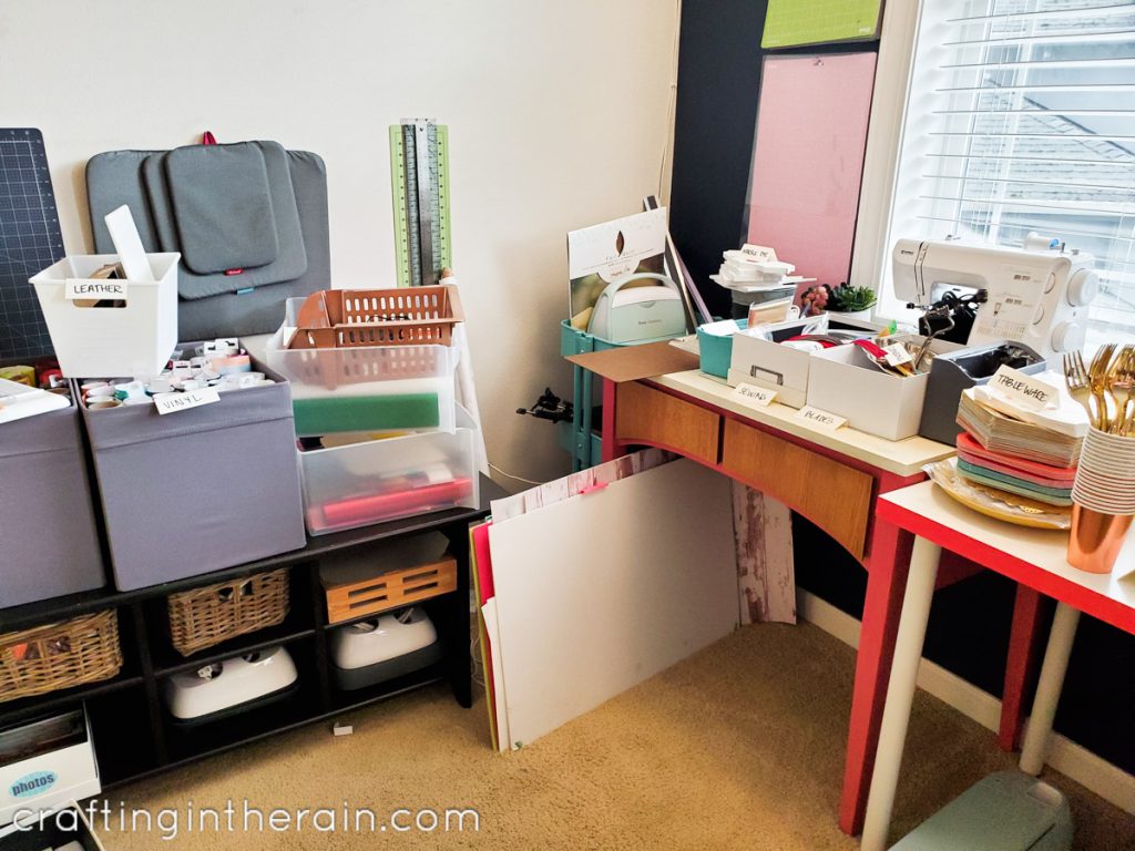 Craft room clean up