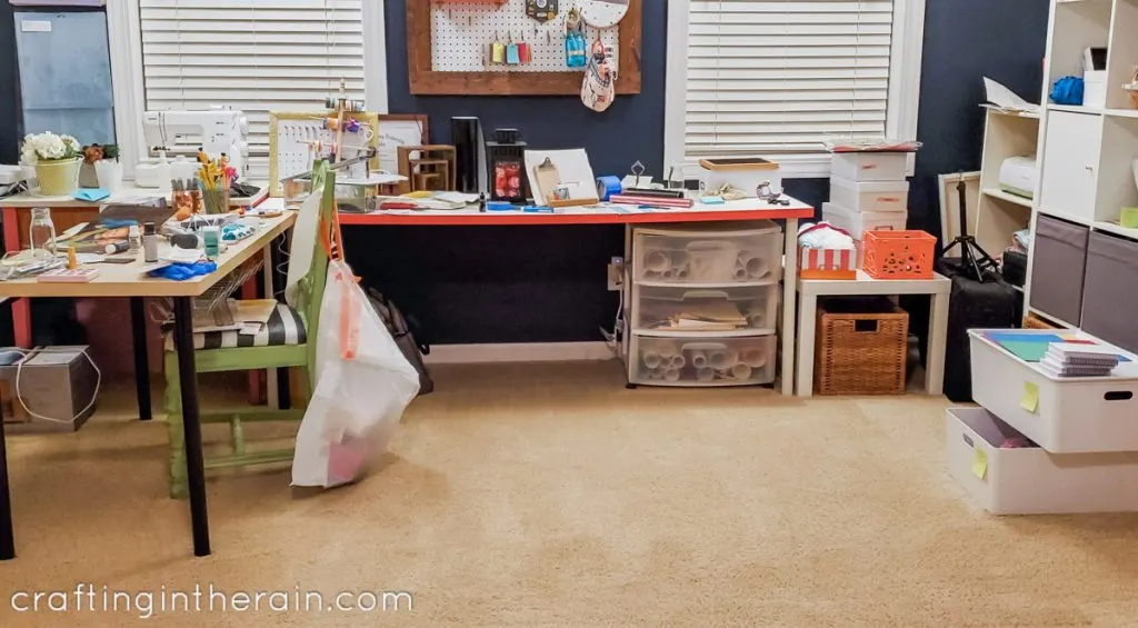 Craft room cleanup