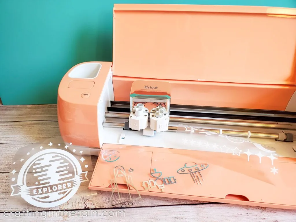 Cricut Explore Air 2 Vinyl and Heat Transfer Vinyl Bundle for sale