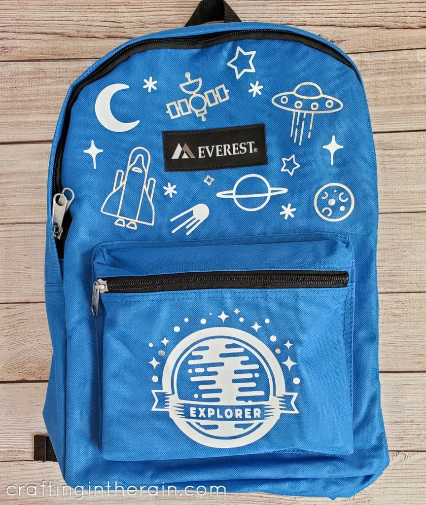 Custom space backpack
