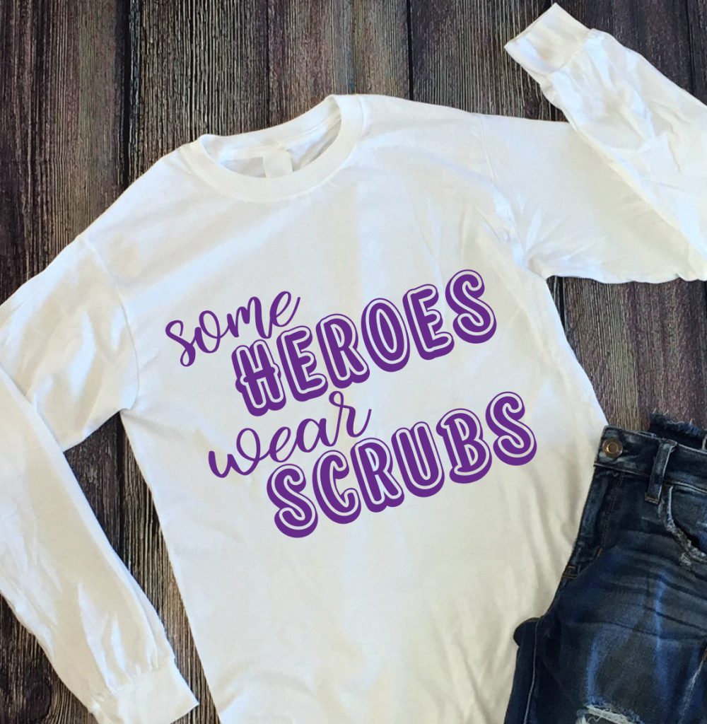 some heroes wear scrubs