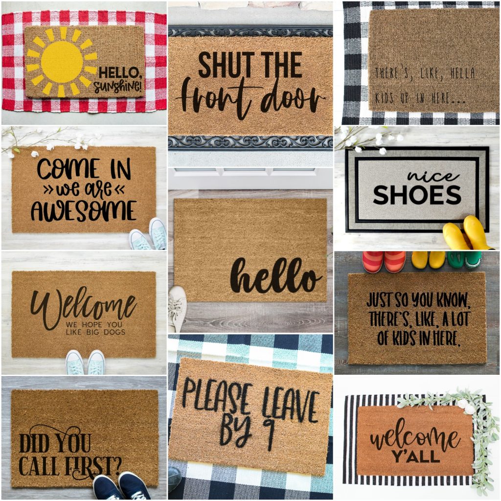 Free doormat svgs