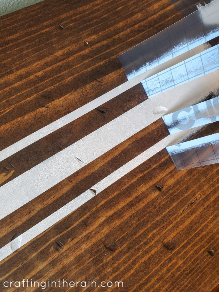 Cricut stencil clean lines